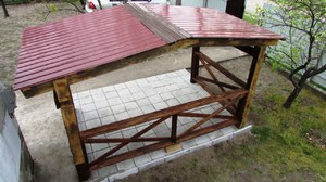 Делаем беседку из дерева