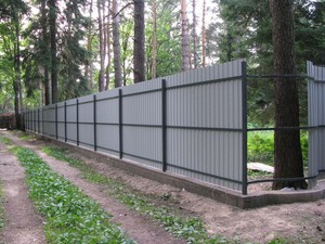 Профнастил для заборов и ограждений