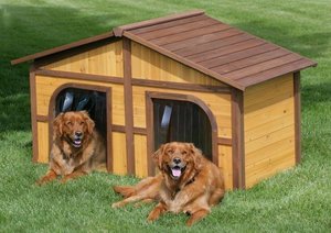 Сооружение будки для собаки своими руками