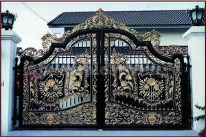 Дизайн кованых ворот