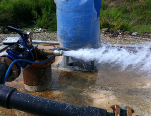 Как произвести раскачивание скважины на воду